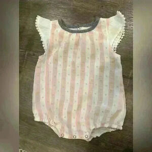 Miki Miette Baby Girl One Piece 12 Months